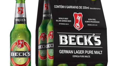 Cerveja Becks Bremen Germany Puro Malte 330ml - 6 Unidades