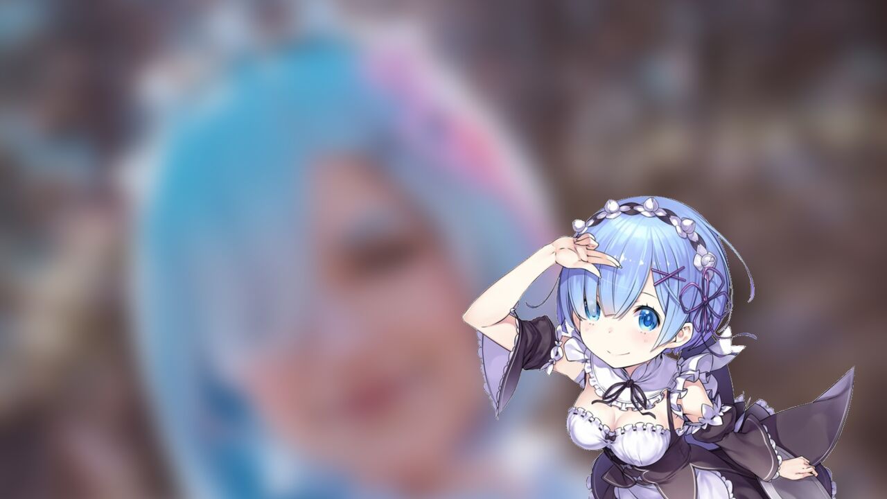 Modelo naginicosplay recriou a Rem em um cosplay incrível