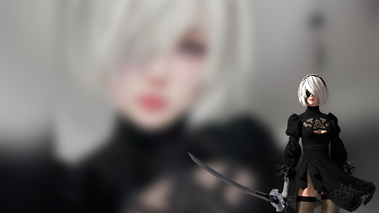 Modelo japonesa fez um cosplay da 2B de tirar o fôlego