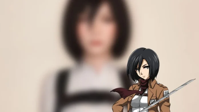 Modelo pupupippacosplay fez um encantador cosplay da Mikasa de Attack on Titan