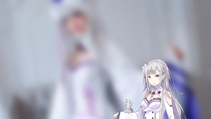 Modelo tontsacu.ra fez um apaixonante cosplay da Emilia de Re: Zero