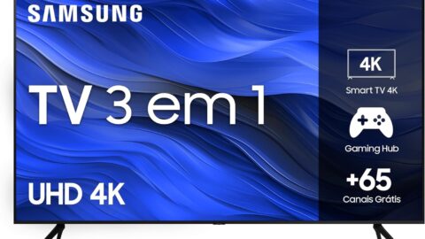 Samsung Smart TV Crystal 65 4K UHD CU7700 - Alexa Integrada, Gaming Hub
