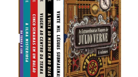 As extraordinárias viagens de Júlio Verne - Box com 6 livros