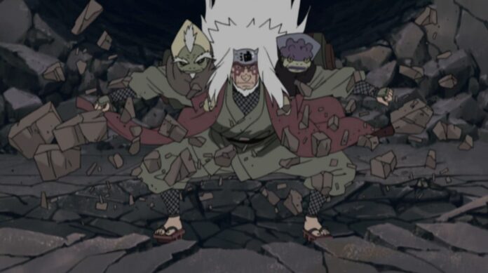 Naruto - Em qual episódio começa o arco do Conto de Jiraiya, o Destemido?