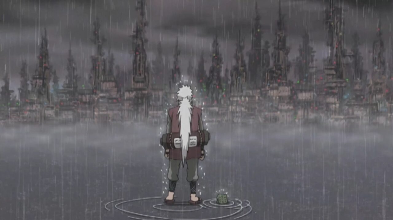 Naruto - Em qual episódio começa o arco do Conto de Jiraiya, o Destemido?