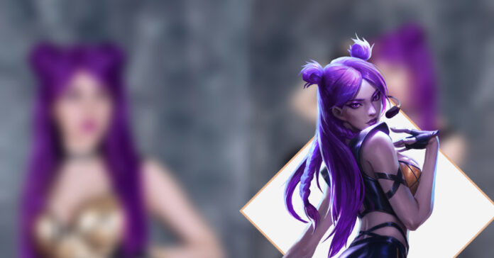 Fã de League of Legends encanta com brilhante cosplay da Kai'Sa na skin K/DA