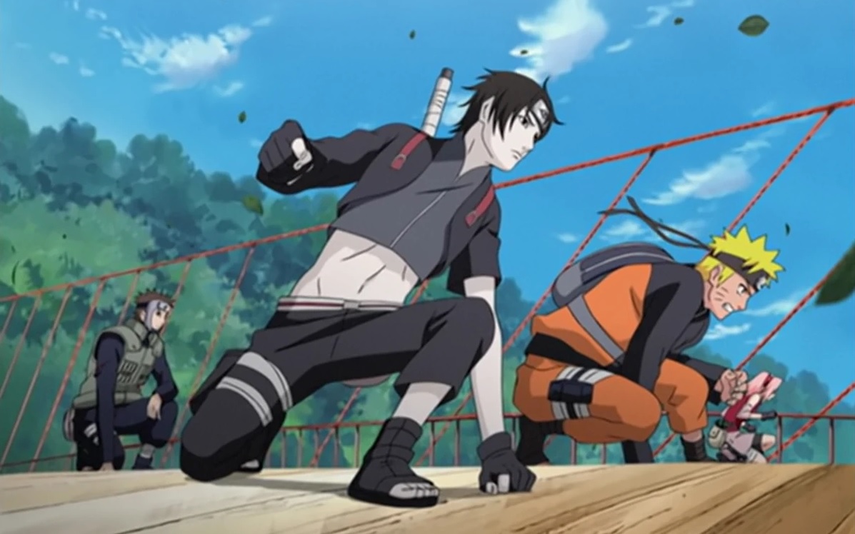 Naruto - Em qual episódio começa o arco da Missão de Reconhecimento na Ponte Tenchi?