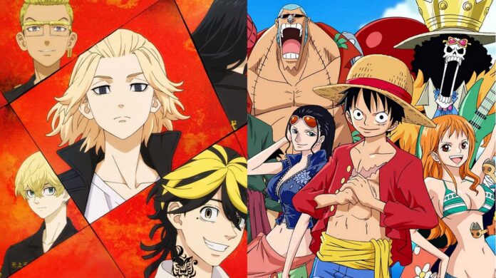 Artista imaginou como seriam os personagens de Tokyo Revengers no universo de One Piece