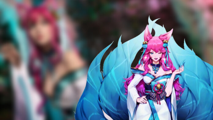 Ahri na skin Florescer Espiritual torna-se real através de um impactante cosplay feito por fã de League of Legends