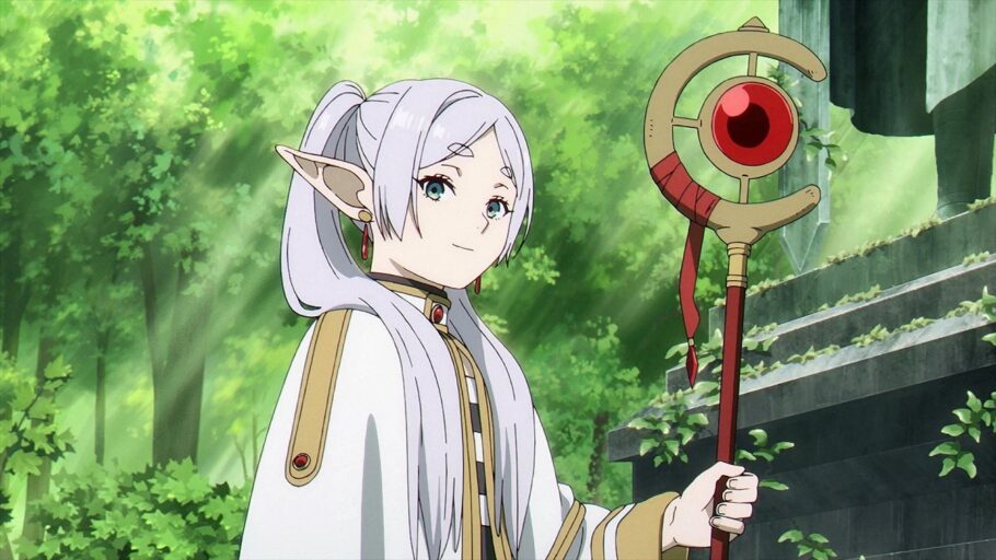 Fã de Frieren e a Jornada Para o Além impressiona com atraente cosplay de Frieren