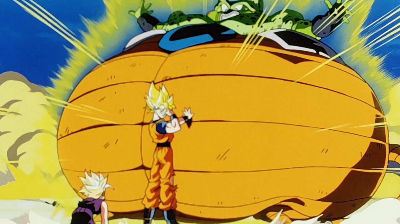 Dragon Ball Z - Em qual episódio Goku morre na luta contra Cell?