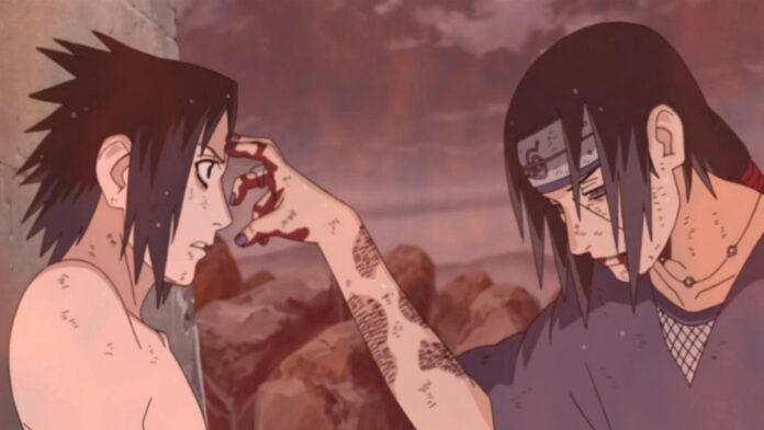 Naruto - Em qual episódio ocorre a segunda luta de Sasuke contra Itachi?