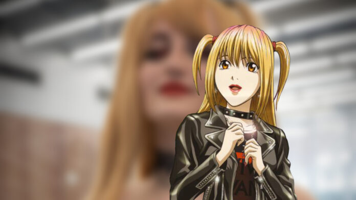 Divino cosplay da fascinante Misa Amane de Death Note é feito rijiiliones