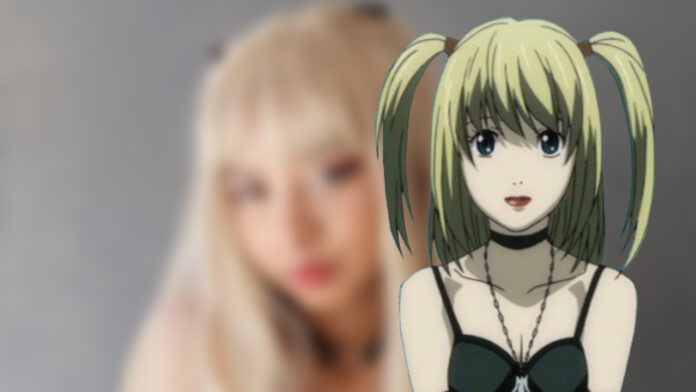 Fã brasileira encanta com uma épica transformação da atraente Misa Amane de Death Note