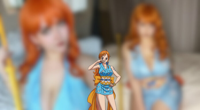 Você vai ficar sem palavras com esse cosplay da Nami de One Piece pela modelo Moyumie