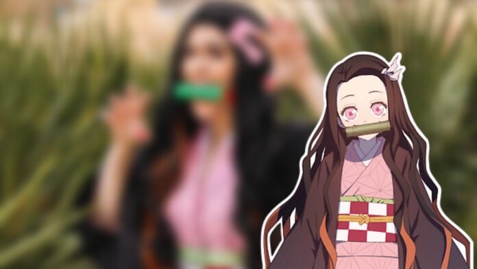 Gracioso cosplay da Nezuko Kamado é realizado por fã de Demon Slayer