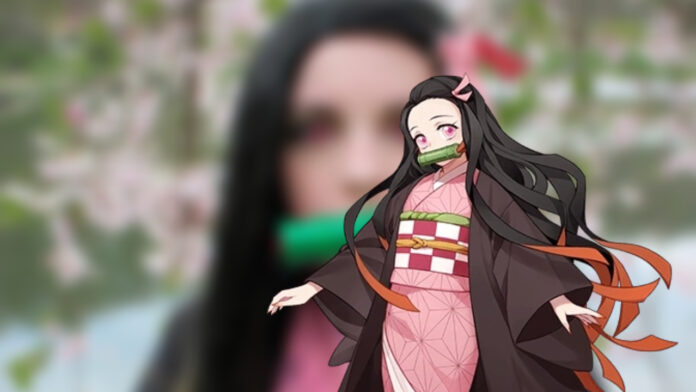 Cosplayer deslumbra com angelical visual da Nezuko Kamado de Demon Slayer