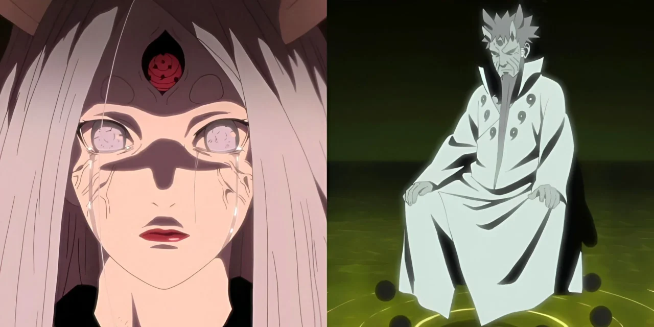 Esta é a diferente entre o Rinnegan e Rinne-Sharingan em Naruto