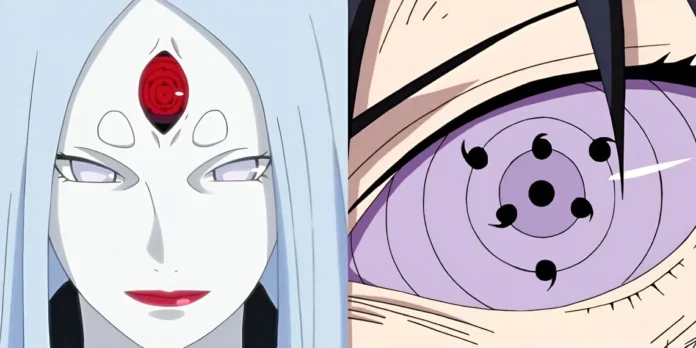 Esta é a diferente entre o Rinnegan e Rinne-Sharingan em Naruto