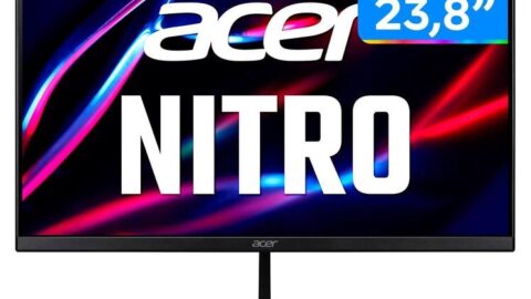 Monitor Gamer Acer Nitro KG240Y E3bix 23,8” - Full HD IPS 100Hz 1ms