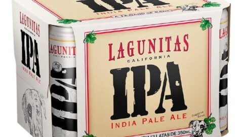 Cerveja Lagunitas Califórnia Puro Malte IPA - Ale 12 Unidades Lata 350ml Código 235611100Lagunitas