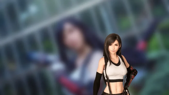 Modelo cginochi fez um encantador cosplay da Tifa de Final Fantasy