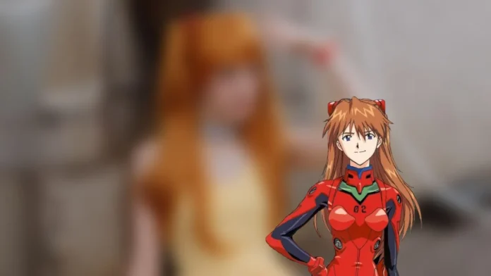 Modelo xaraphoto fez um encantador cosplay da Asuka de Evangelion
