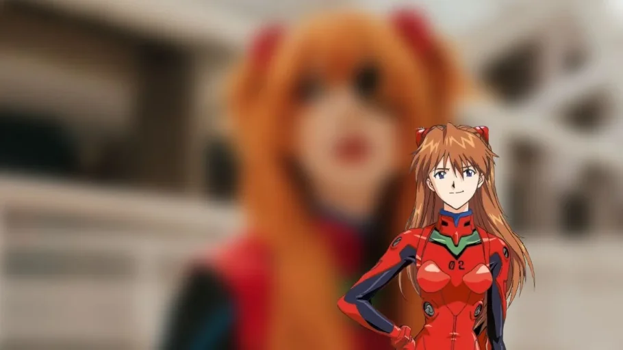 Brasileira alice_dias_c encanta os fãs com um lindo cosplay da Asuka de Evangelion