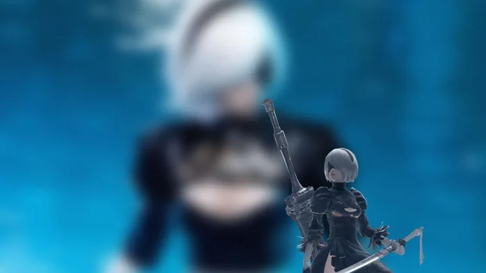 Modelo kameraninja fez um cosplay maravilhoso da 2B de Nier Automata