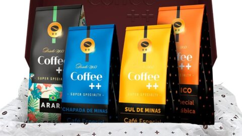 Kit 4 Pacotes Café Especial Em Grãos Coffee Mais Variedades - 4 x 250g