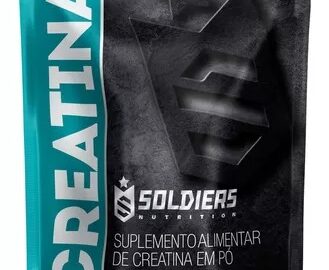 Creatina Monohidratada 500g - 100% Pura - Soldiers Nutrition