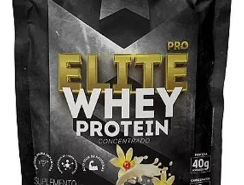 Elite Pro Whey Protein Concentr 80% 1kg - Soldiers Nutrition Sabor Baunilha