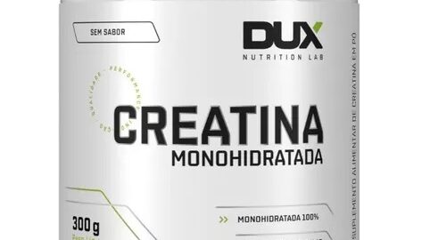Creatina Monohidratada - 100% Pura - Pote 300g Dux Nutrition