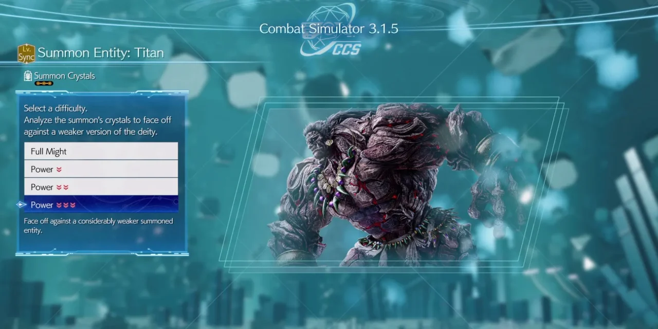 Final Fantasy 7 Rebirth: Como Conseguir e Melhorar a Matéria de Invocação do Titã