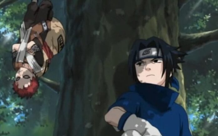 Naruto - Em qual episódio Gaara aparece pela primeira vez?