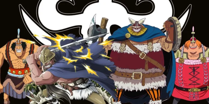Esta é a verdadeira força dos Piratas Gigantes em One Piece