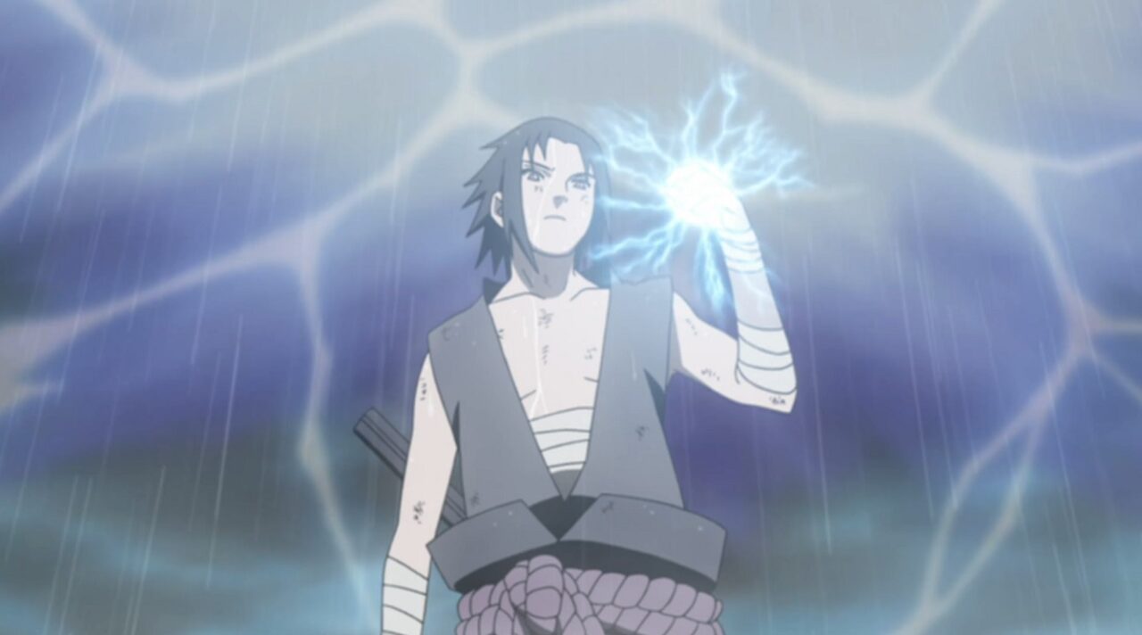 Naruto - Em qual episódio Sasuke usa o Kirin pela primeira vez?