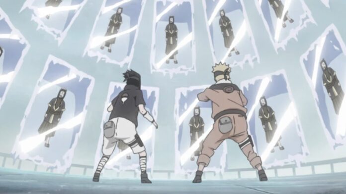 Naruto - Em qual episódio Naruto e Sasuke lutam contra Haku?