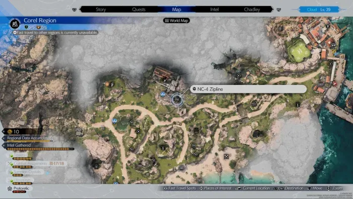 Final Fantasy 7 Rebirth - Guia para Localizar Todos os Materiais do Johnny nas Tirolesas