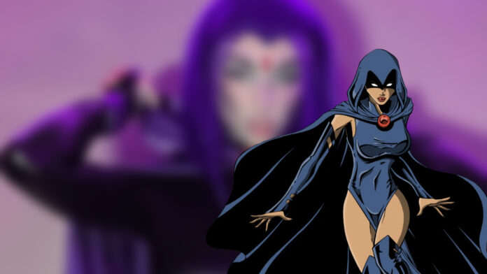 Ravena de Jovens Titãs ganha destaque através do esplêndido cosplay feito por sunnyrayyxo