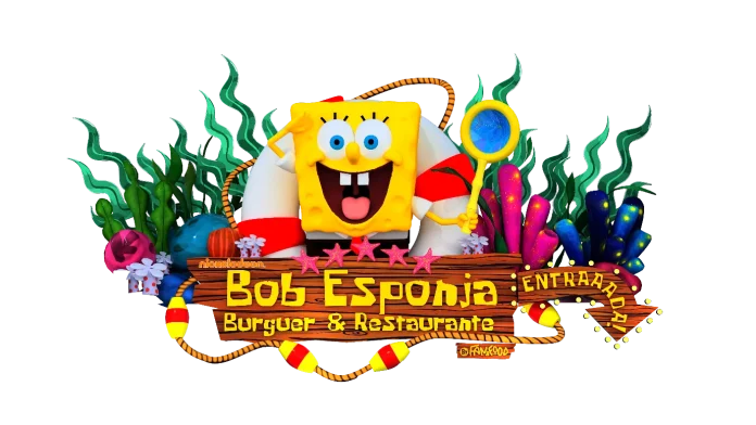 Primeiro restaurante oficial da franquia Bob Esponja será lançado em São Paulo em abril