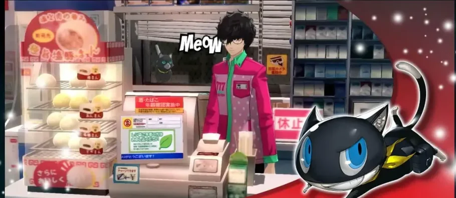 Persona 5 Royal - Como trabalhar na loja de conveniência Triple Seven