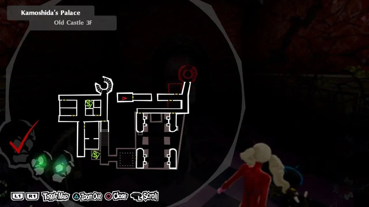 Persona 5 Royal - Todas as Sementes do Palácio de Kamoshida