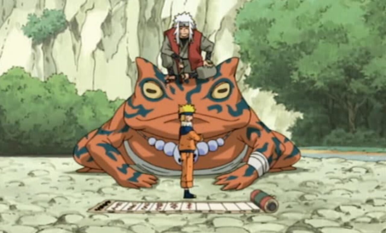 Naruto - Em qual episódio Naruto usa a Técnica de Invocação pela primeira vez?