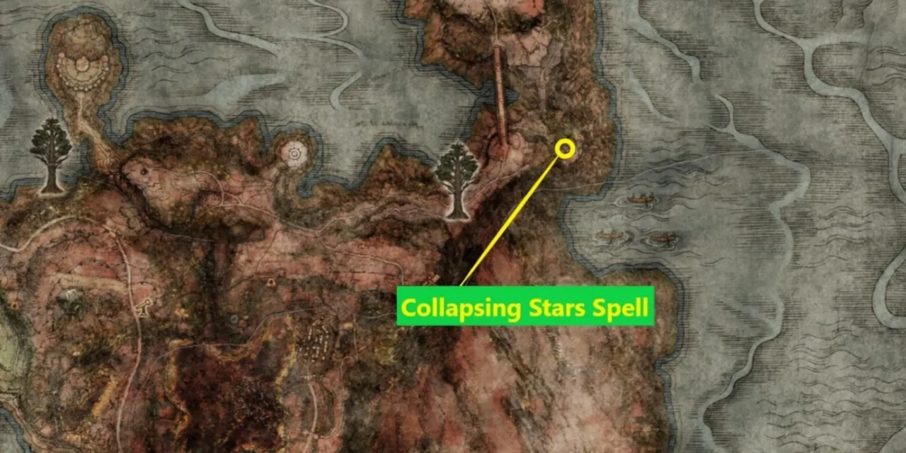 Elden Ring - Como Conseguir a Magia Estrelas em Colapso