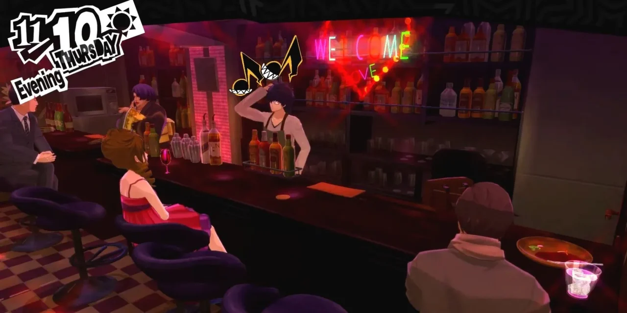 Persona 5 Royal - Guia do Emprego no Crossroads Bar