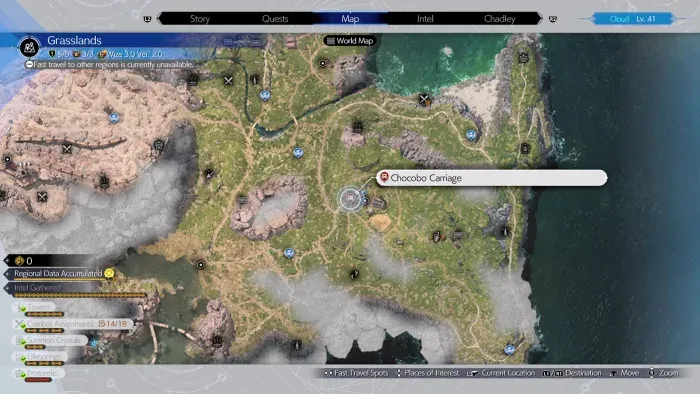 Final Fantasy 7 Rebirth - Como Viajar Rápido Entre Regiões
