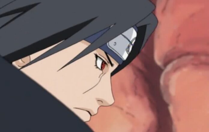 Naruto - Em qual episódio Itachi usa o Amaterasu pela primeira vez?