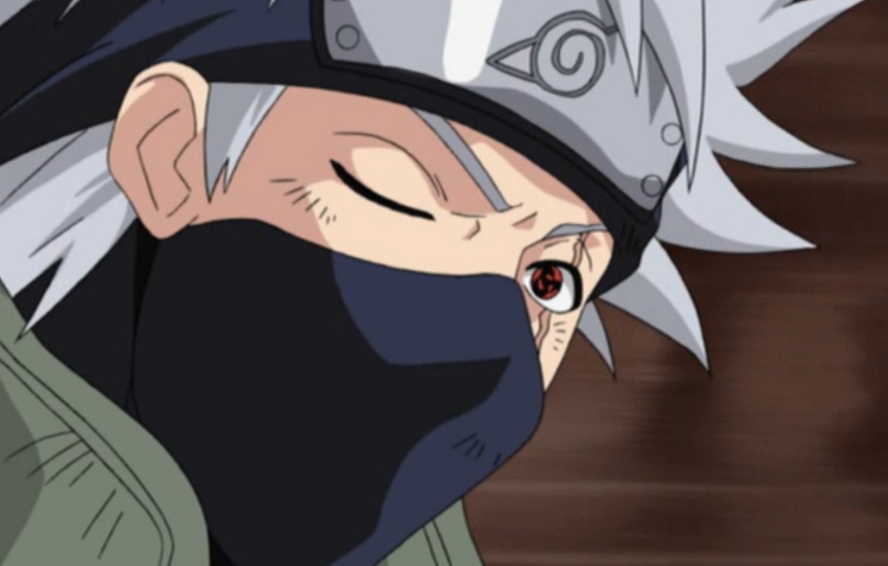 Naruto - Em qual episódio Kakashi usa o Mangekyou Sharingan pela primeira vez?