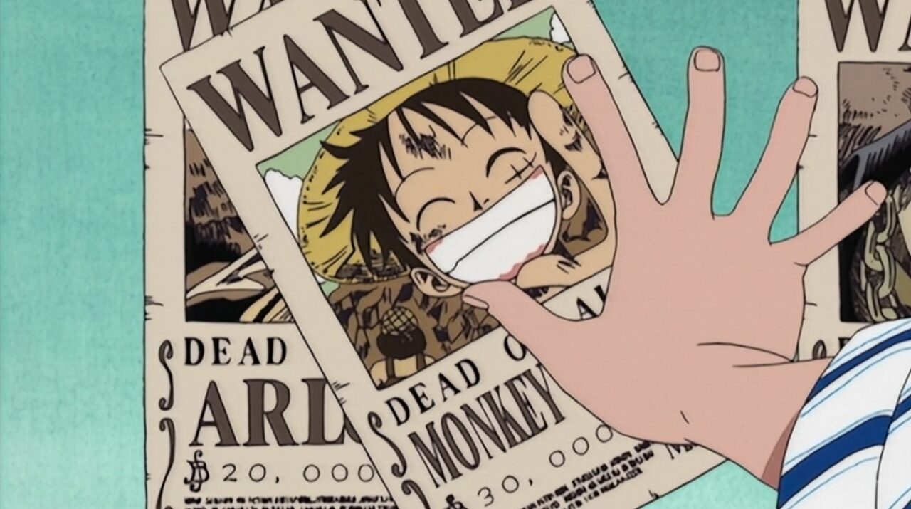 One Piece - Em qual episódio Luffy recebe sua primeira recompensa?